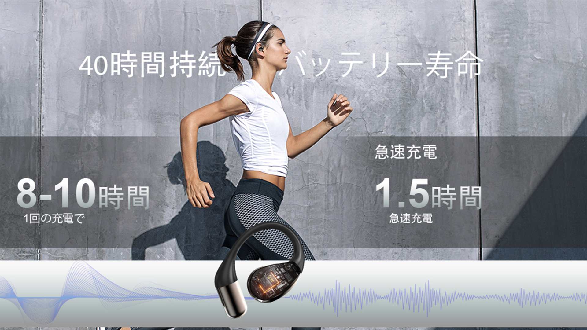 Amazon.co.jp: オープンイヤー イヤホン Bluetooth6.0 ワイヤレス